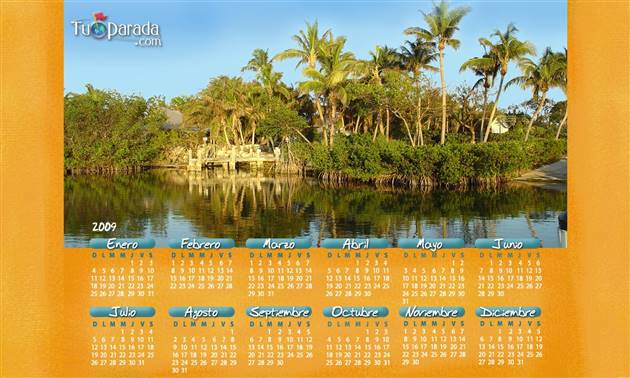 Origen y significado de Calendario Lago 2009