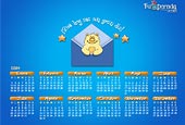 Calendario Osito - 2009