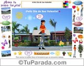 Modelo: Elige el personaje y envía un feliz día.