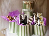 Cajas con sorpresas y Champagne.