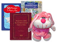 Set de Libros y Conejito.