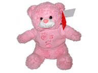 Oso rosa/celeste