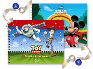 Set de Libros La casa de Mickey y Toy Story