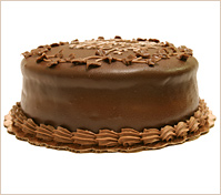 Torta grande de chocolate