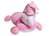 Muñeco porta-pijama rosa