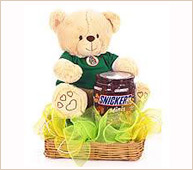 Oso seleccion Mexicana y chocolates