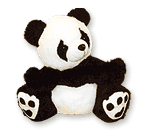 Oso panda mediano
