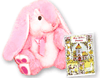 Coneja rosa de Pascua