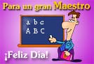 Para un gran Maestro.