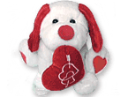 Perro con corazón.