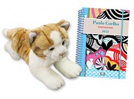 Agenda Paulo Coelho y peluche.