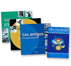 Set de tres libros y tarjeta.