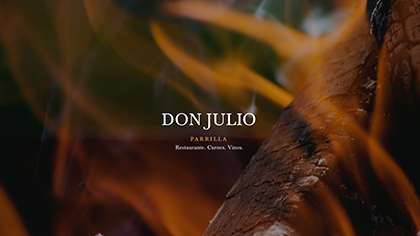 Tarjeta - Don Julio