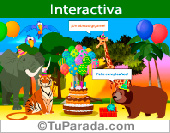 Tarjeta - Tarjeta interactiva desde la selva