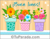 Tarjeta de buen lunes