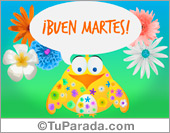 Tarjeta de buen martes