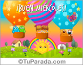 Tarjeta de buen miércoles