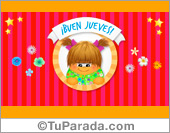 Tarjeta de buen jueves