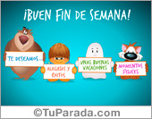 Ecard de buen fin de semana