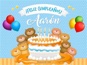 Cumpleaños de Aarón