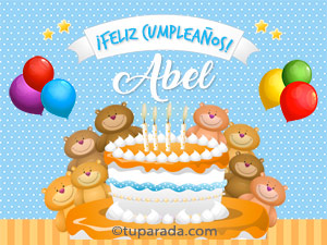 Cumpleaños de Abel
