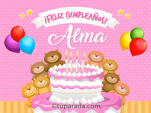 Cumpleaños de Alma