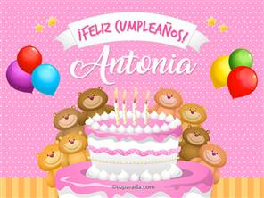 Cumpleaños de Antonia
