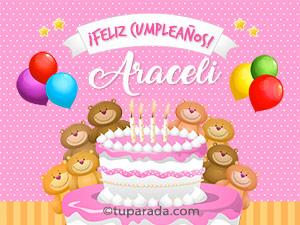 Cumpleaños de Araceli