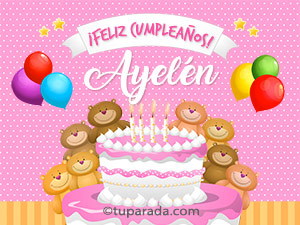 Cumpleaños de Ayelén