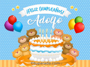 Cumpleaños de Adolfo