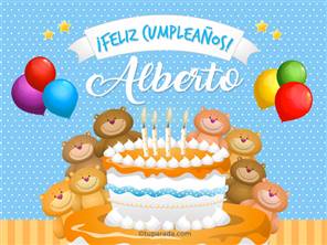 Cumpleaños de Alberto