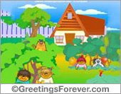 Happy Birthday greeting card