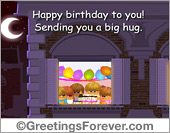 Happy birthday at home
