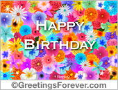 Birthday e-card