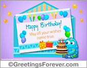 Happy birthday surprise ecard