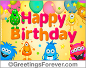 Funny birthday ecard