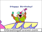 Surprise ecard