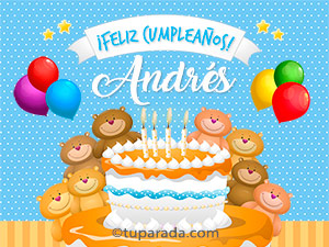 Cumpleaños de Andrés