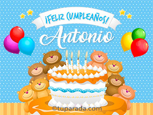 Cumpleaños de Antonio