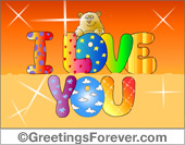 I love you with pop types