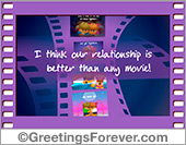 Movie love Card