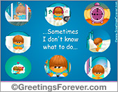 When we are not together...