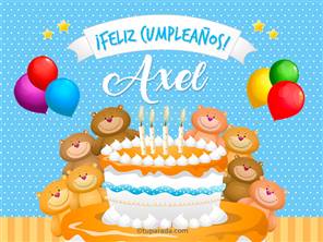Cumpleaños de Axel