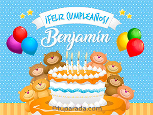 Cumpleaños de Benjamín