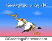 Sending you a big Hi!