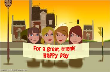 Friendship ecard