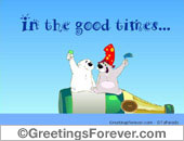 Your friendship...