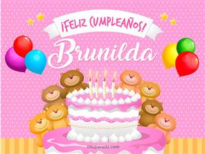 Cumpleaños de Brunilda