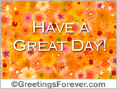 Have a great day ecard