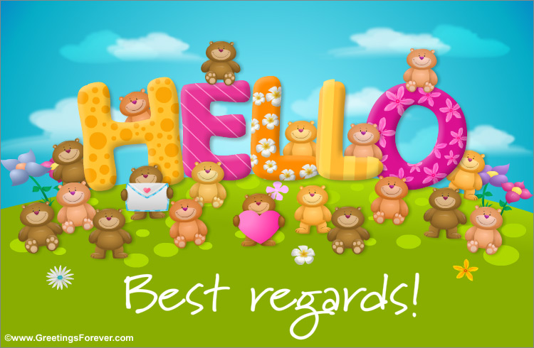 Hello with little bears